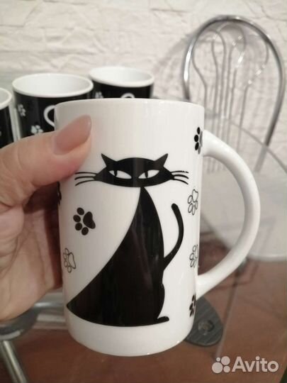 Кружки дизайнерские, 4 шт