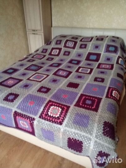 Плед ручной работы