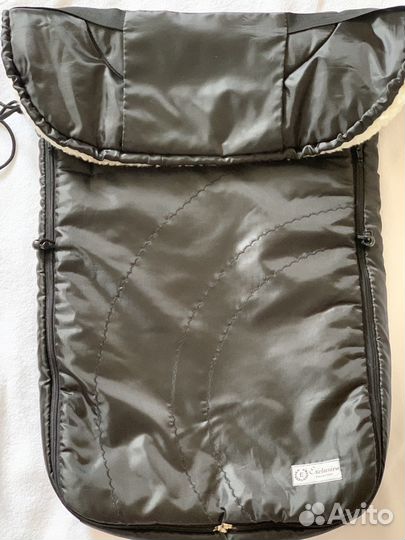 Конверт из овчины в коляску