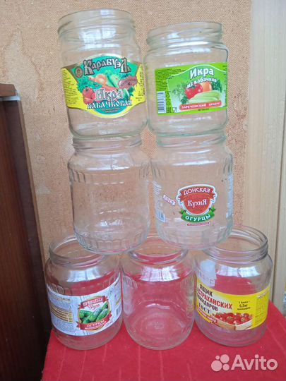 Банки стеклянные