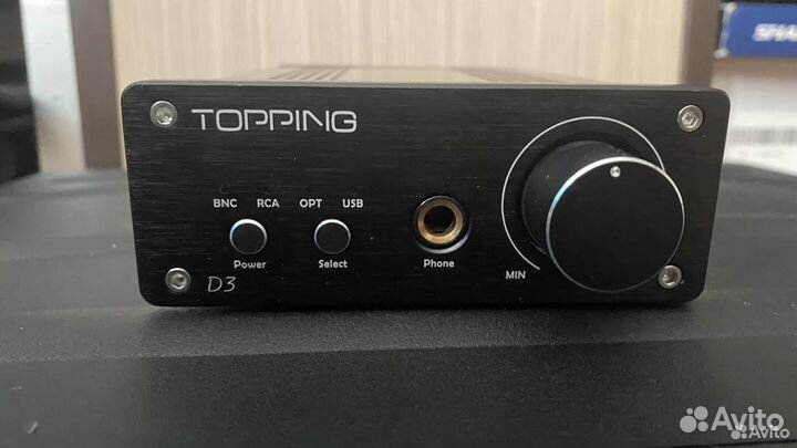 Цап и усилитель для наушников Topping D3