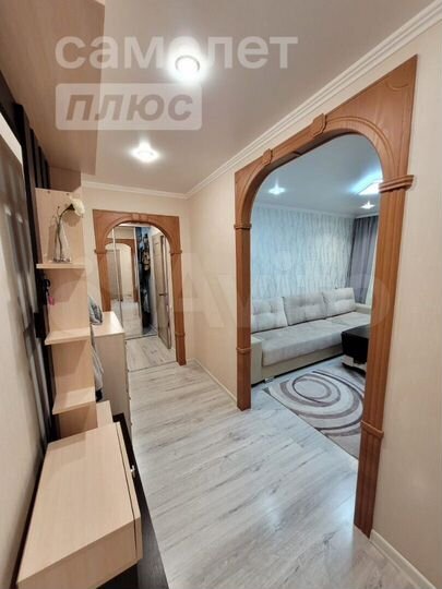 3-к. квартира, 59,8 м², 1/9 эт.