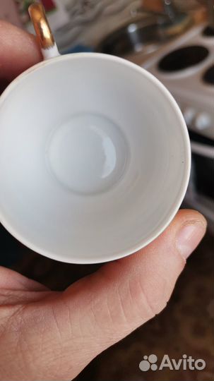 Чайная пара тонкий фарфор