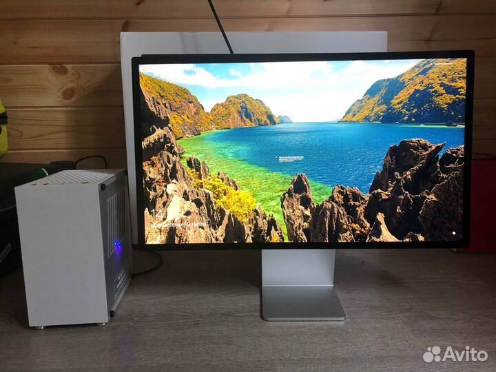 Apple studio display 27 + подключение к любому пк