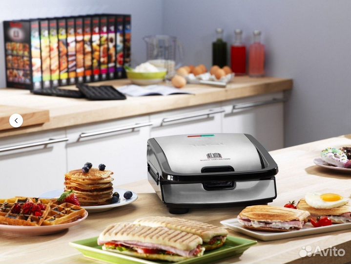Мультимейкер Tefal SW854D16 Snack Collection 4in1