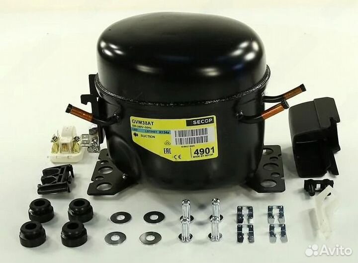 Компрессор Secop GVM38AT R-134 88w/23.3C
