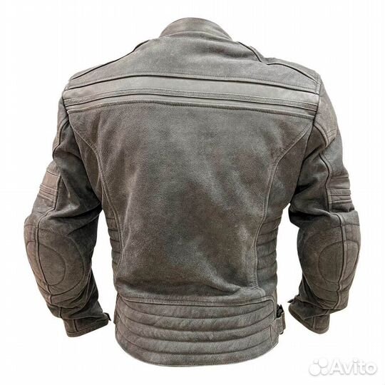 Мотокуртка MCP Hemet кожа grey