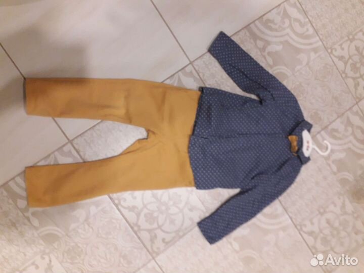 Рубашка и брюки на мальчика