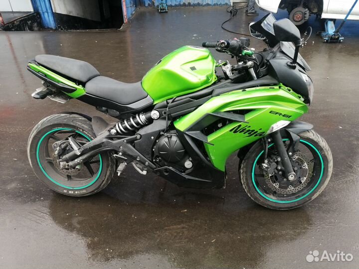 Kawasaki ER-6F, 2013г, разбор, запчасти,выкуп