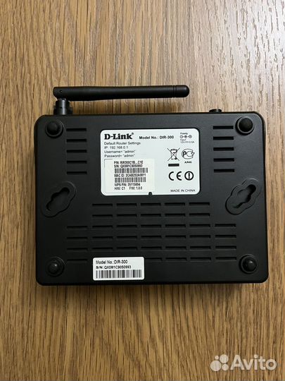 Wi-Fi роутер — D-Link DIR-300