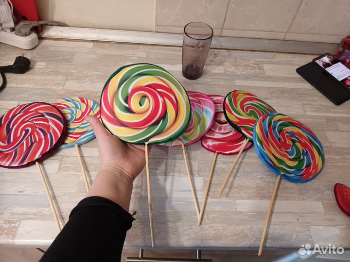 Леденец. 1 шт. Реквизит для аниматоров