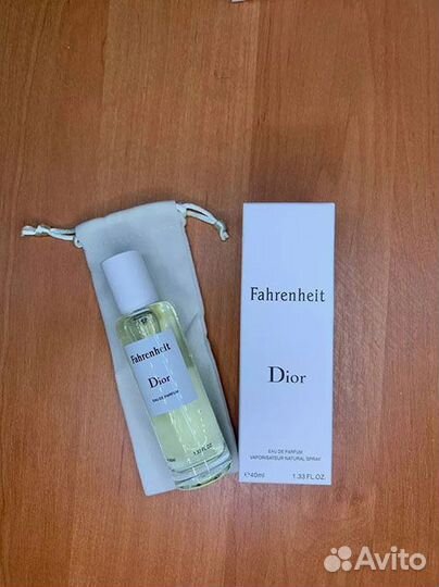 Christian dior Fahrenheit 40мл