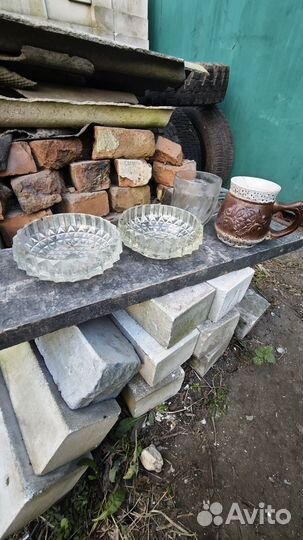 Пепельница хрустальная СССР