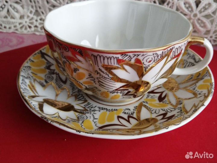 Чайные пары 6 штук