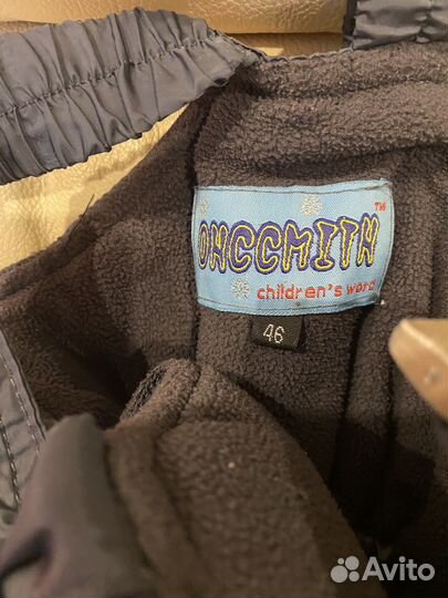 Полукомбинезон утепленный для мальчика на 6 лет