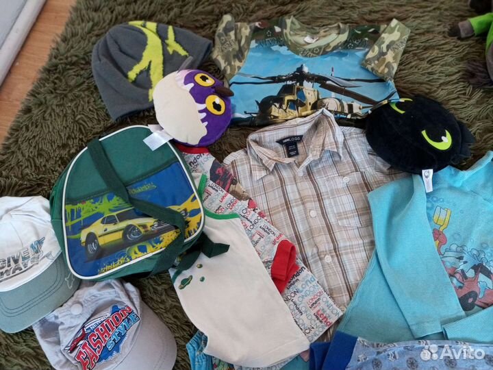 Вещи пакетом на мальчика 3-5 лет
