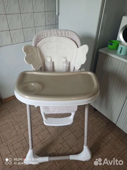 Стульчик для кормления happy baby