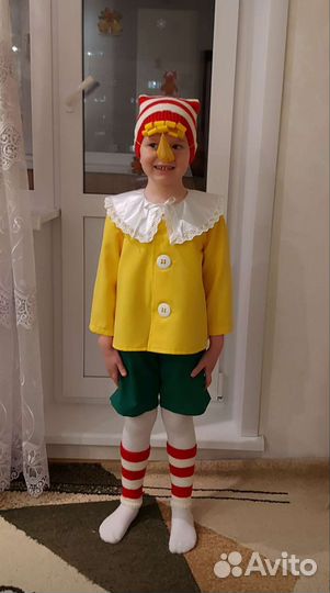 Новогодний костюм Буратино