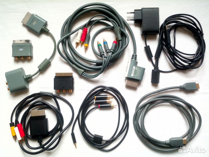 Видео аудио hdmi кабели переходники для Xbox 360
