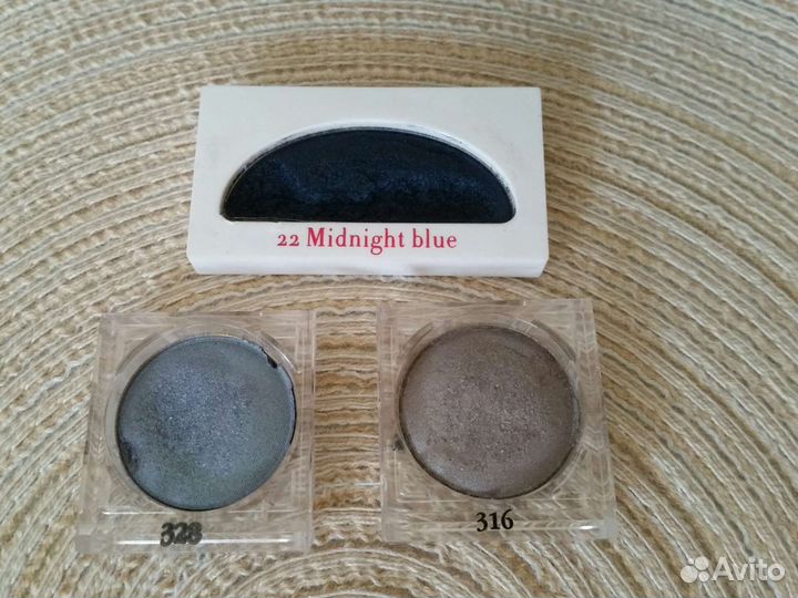 Тени для век Chanel Dior Clarins оригинал люкс