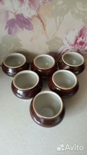 Горшочки для запекания 6 шт