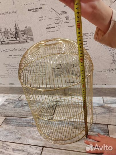 Клетка для птицы без поддона в идеале