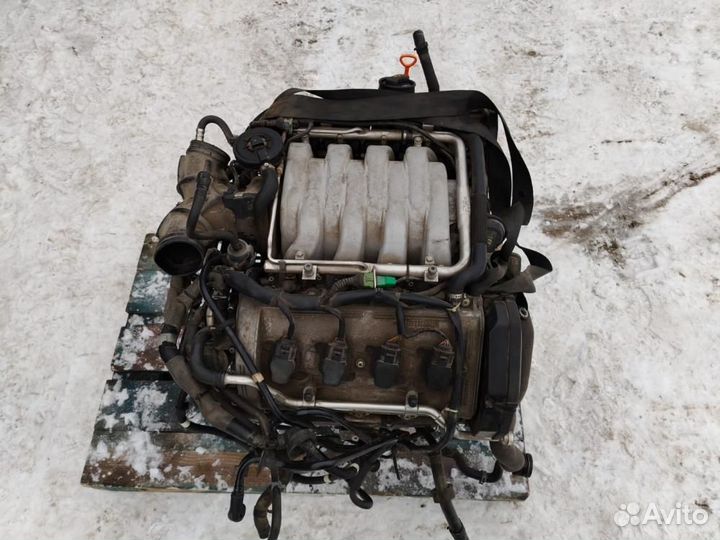 Двигатель Volkswagen Touareg 7L AXQ 2004