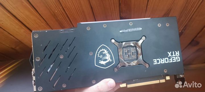 Видеокарта MSI rtx 3070 ti gaming x trio