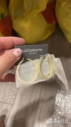 Винтажные серьги monet