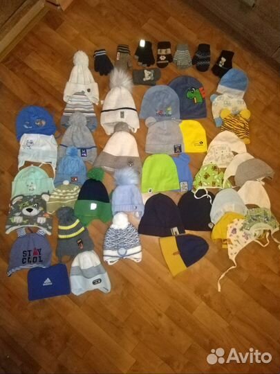 Шапки для мальчика пакетом
