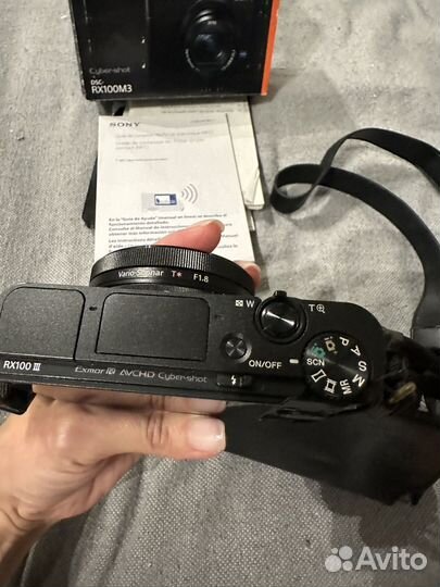 Компактный фотоаппарат sony cyber shot dsc-rx100m3
