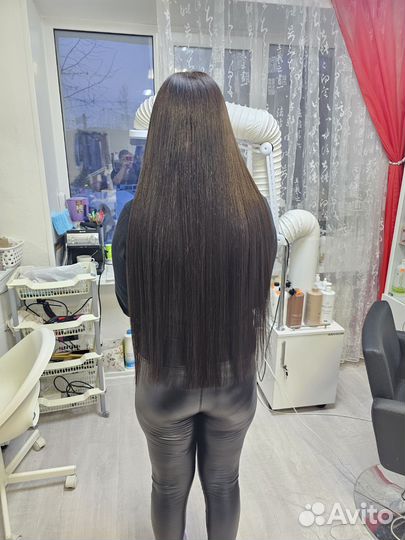 Наращивание биопротеиновых волос