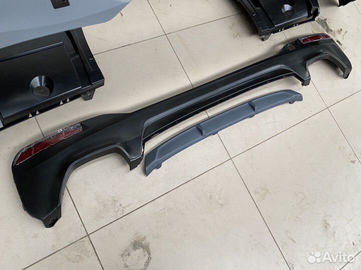 Задний бампер в сборе Мтех BMW G30