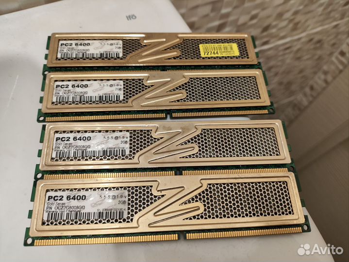 Оперативная память OCZ gold nvidia SLI ddr2 8gb