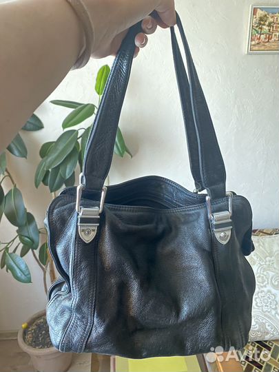 Сумка кожаная без бренда