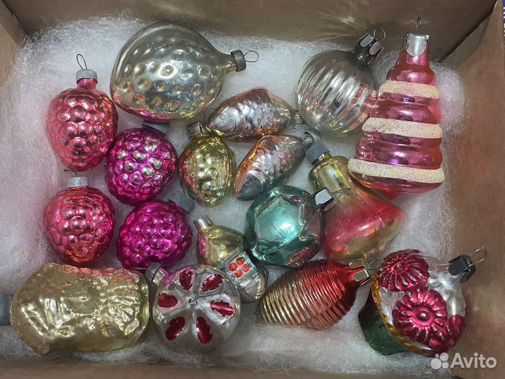 Елочные игрушки СССР