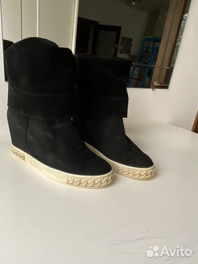 Ботильоны натуральная замша женские 37 размер
