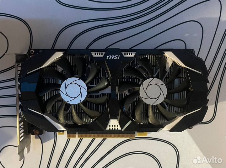 Видеокарта gtx 1050 ti 4gb msi