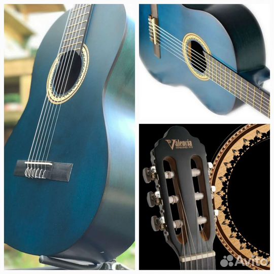 Гитара 4/4 Valencia vc204tbu С анкером