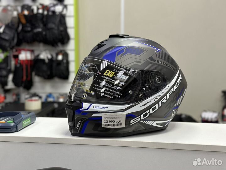 Мотошлем EXO-391 Haut