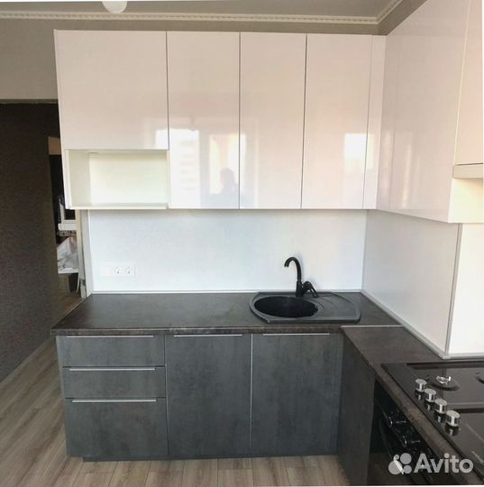 Кухни прямые на заказ Оазис