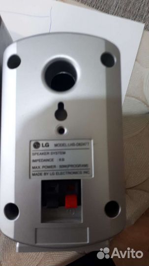 Акустические колонки от дом.кинотеатра.бу