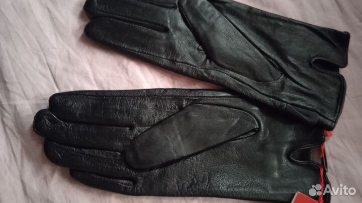Перчатки женские натуральная кожа