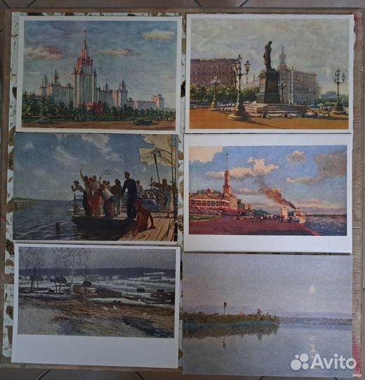 Открытки СССР 50 ые г.г