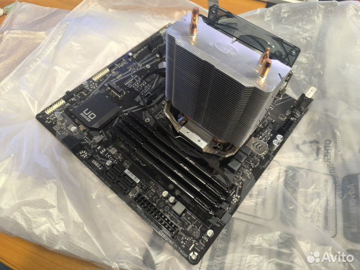 Материнская плата b560 с процессором i5 10400f