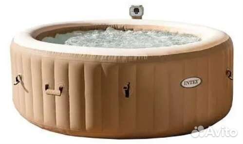Спа бассейн джакузи надувной intax с нагревом