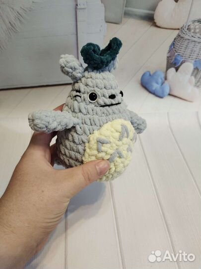 Вязаные игрушки ручной работы из плюшевой пряжи