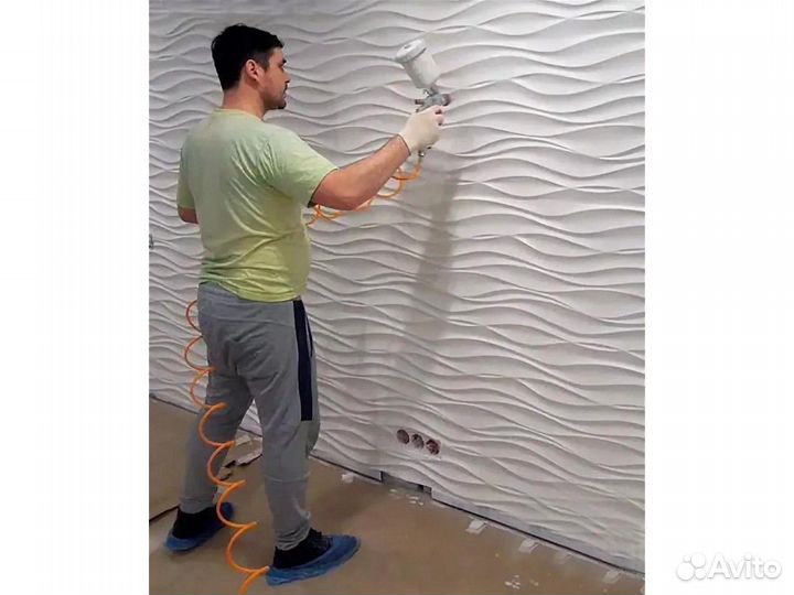 3D панели из гипса