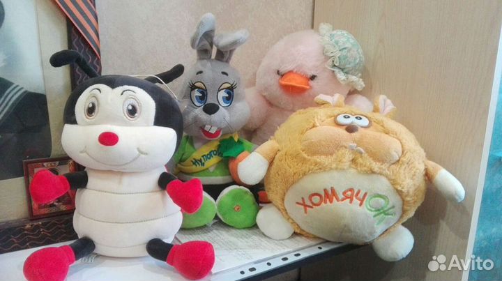 Игрушки мягкие