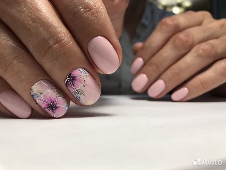 Маникюр,педикюр,гель лак,наращивание,дизайн